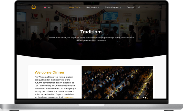 DISK Traditions page