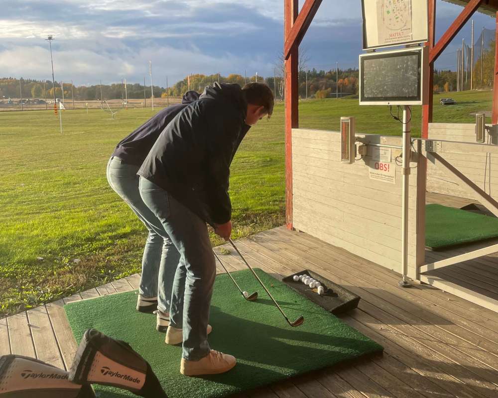 GolfGo research on the golf course