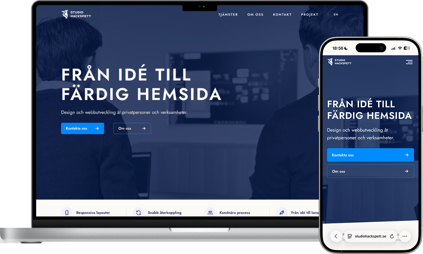 Studio Hackspett mockup